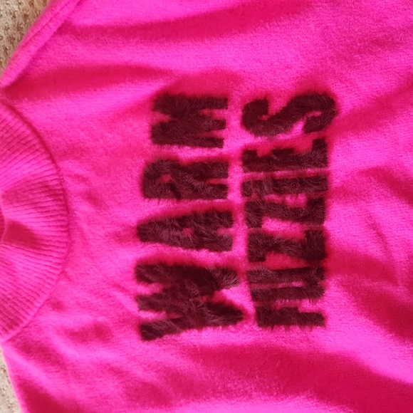 NWOT - Barbie Pink Winter Sweater - Picture 2 of 3